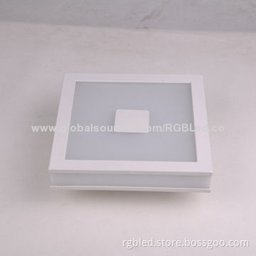 LED Panel light, 124*124mm, 30pcs 2835SMD, 5W, 350lm, 85 to 265V AC